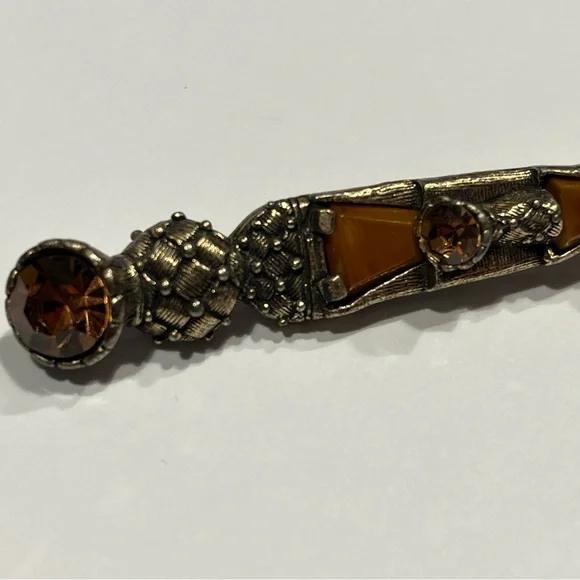 Vintage Miracle Scottish Dirk Dagger Kilt Pin Brooch - Picture 6 of 9